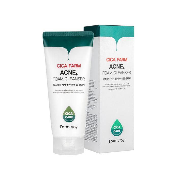 Farmstay - Cica Farm Acne Foam Cleanser
