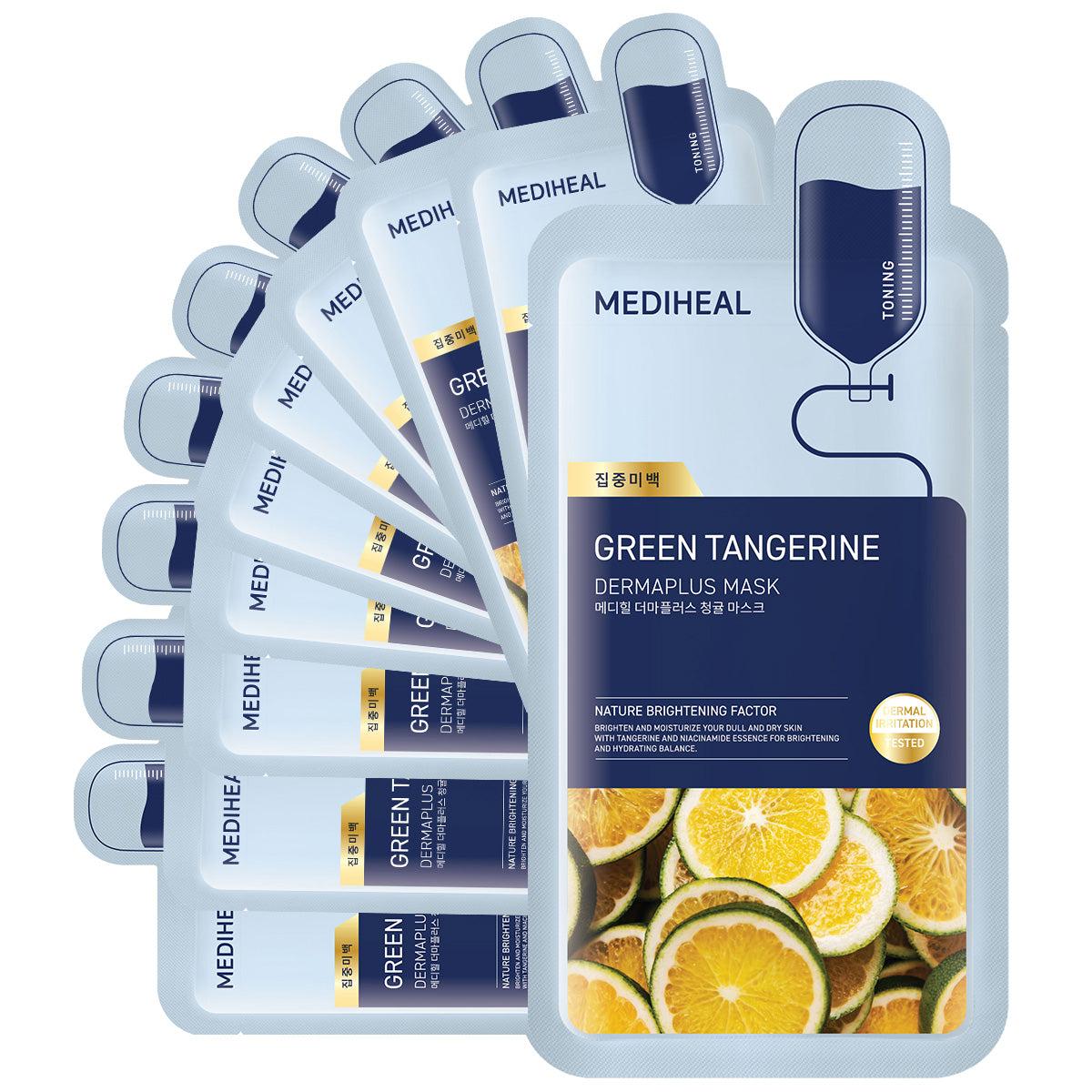 Mediheal - Derma Plus Green Tangerine Mask