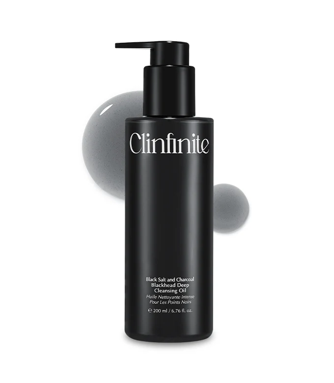 Clinfinite - Black Salt & Charcoal Blackhead Deep Cleansing Oil