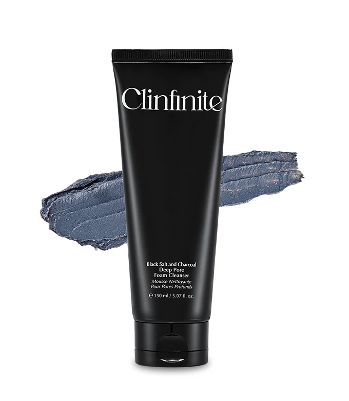 Clinfinite - Black Salt & Charcoal Deep Pore Foam Cleanser