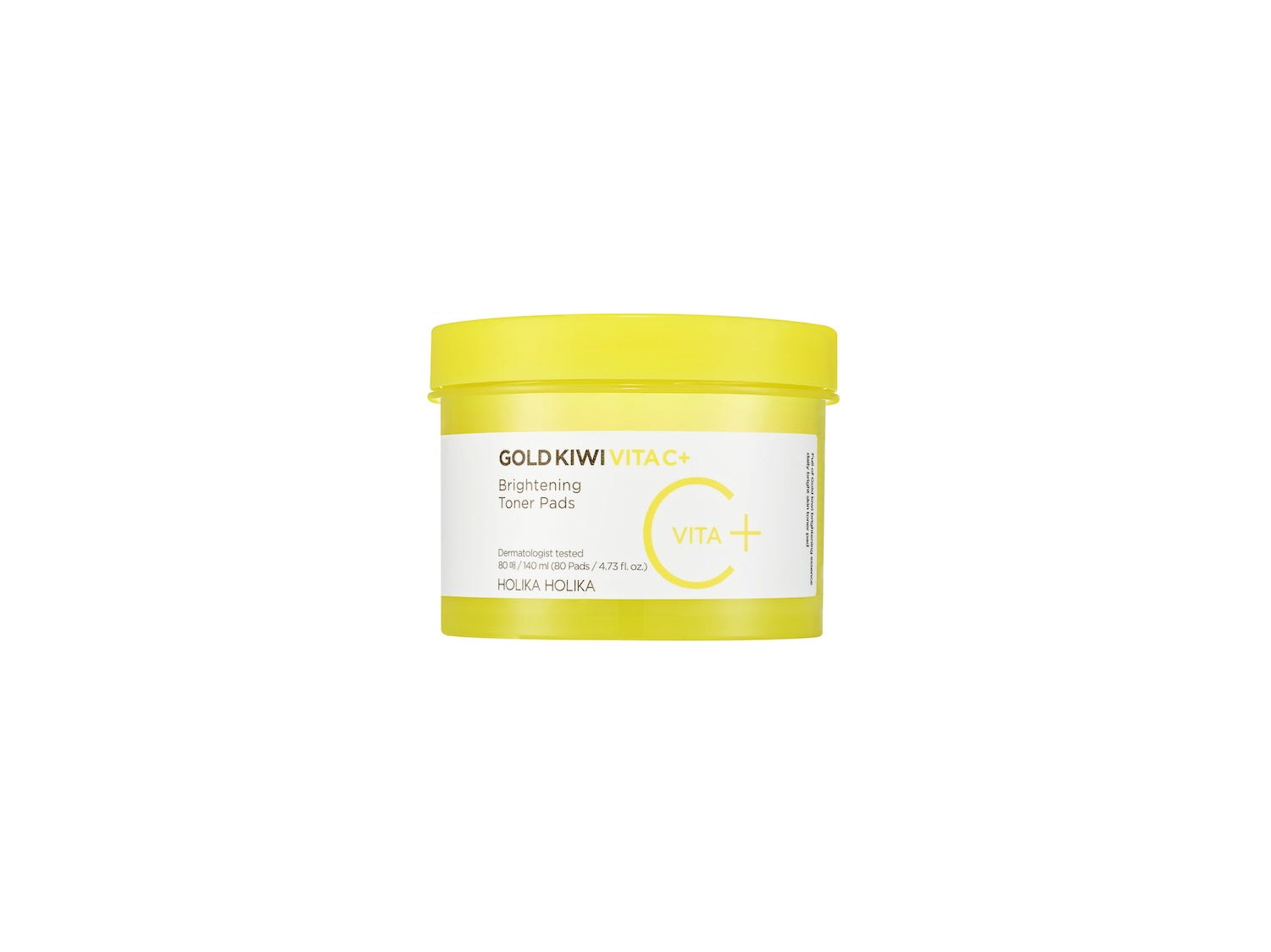 HolikaHolika - Gold Kiwi Vita C Plus Brightening Toner Pad