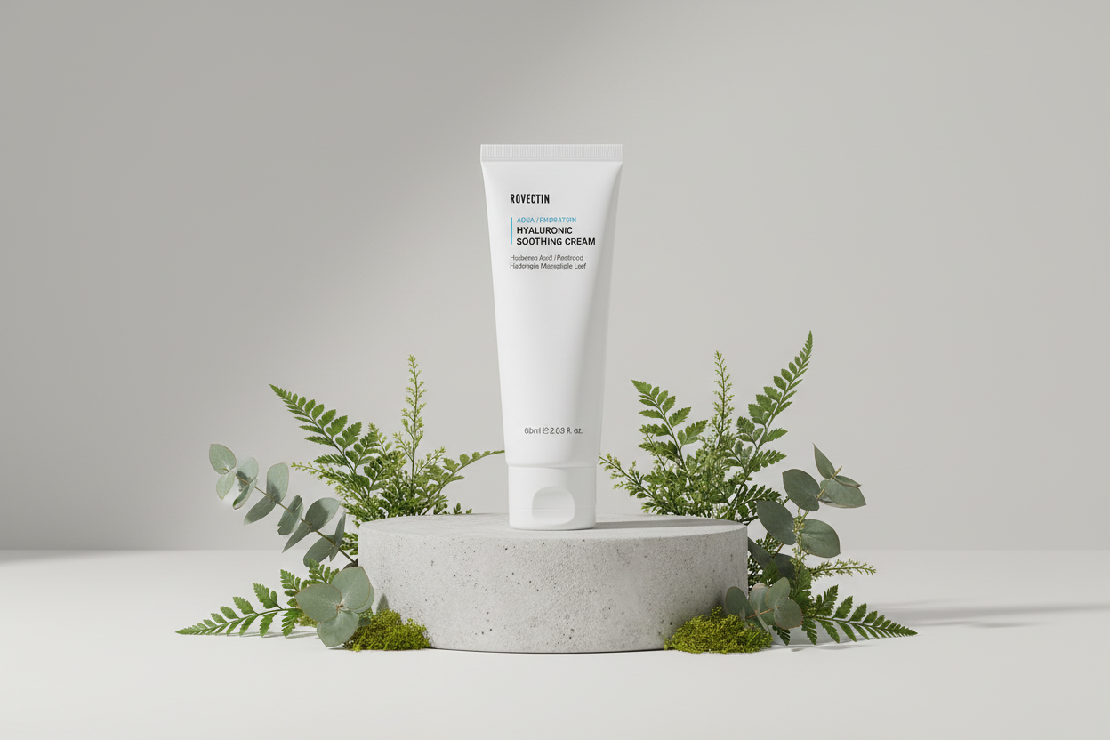 Rovectin cream with plants